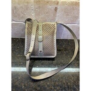 Patricia Nash Leather Crossbody Medallion Bag Boho Southwestern Like New